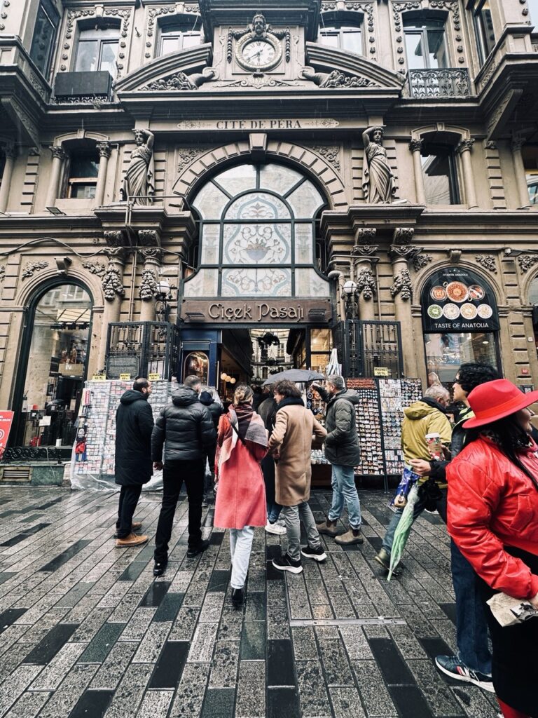 Flower passage Istanbul