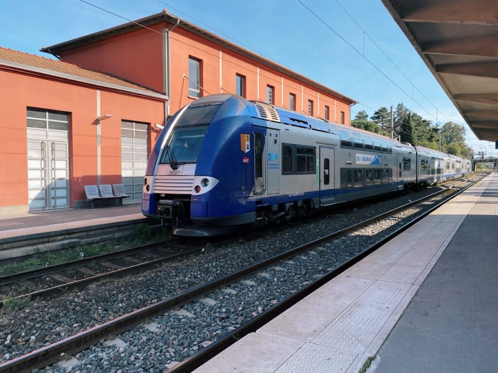 French Riviera by Train