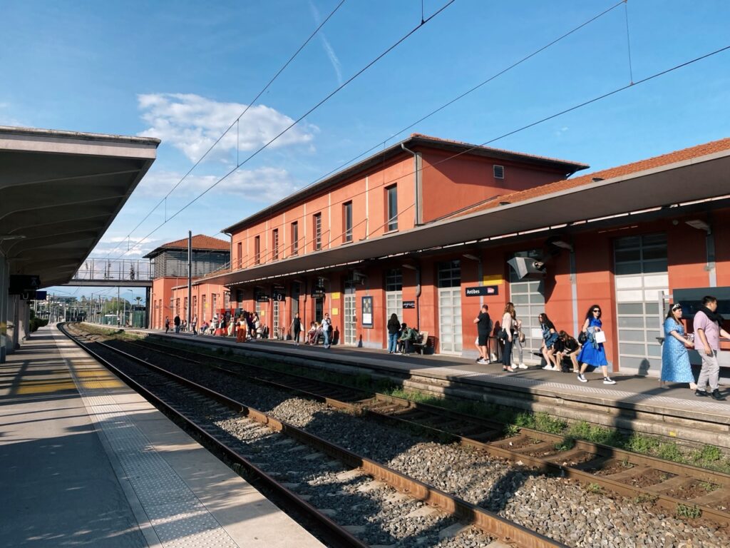 French Riviera by Train