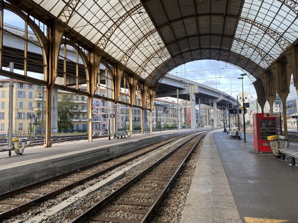 French Riviera by Train