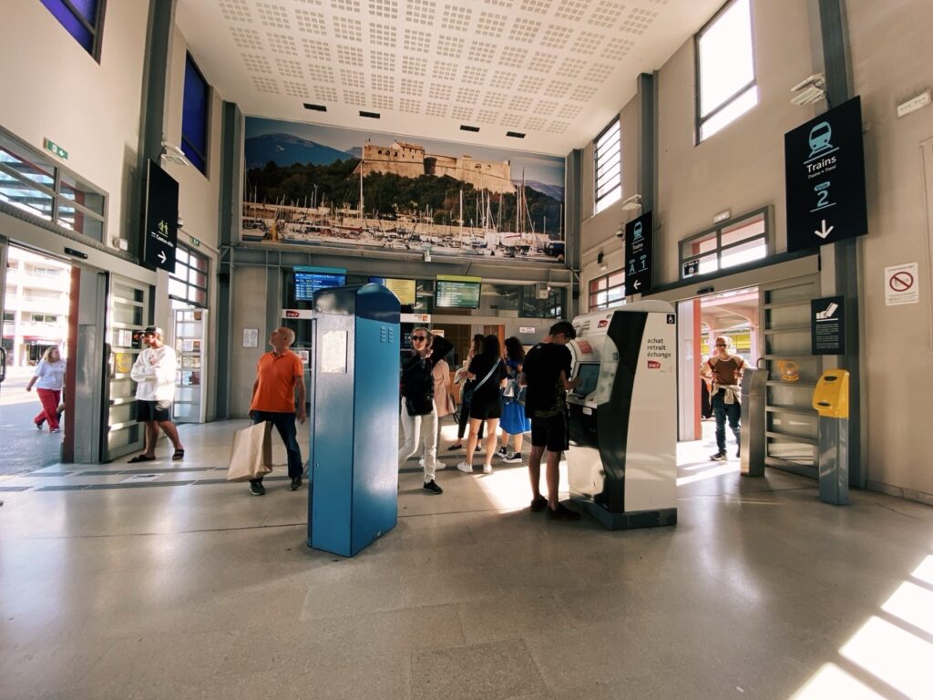 French Riviera by Train