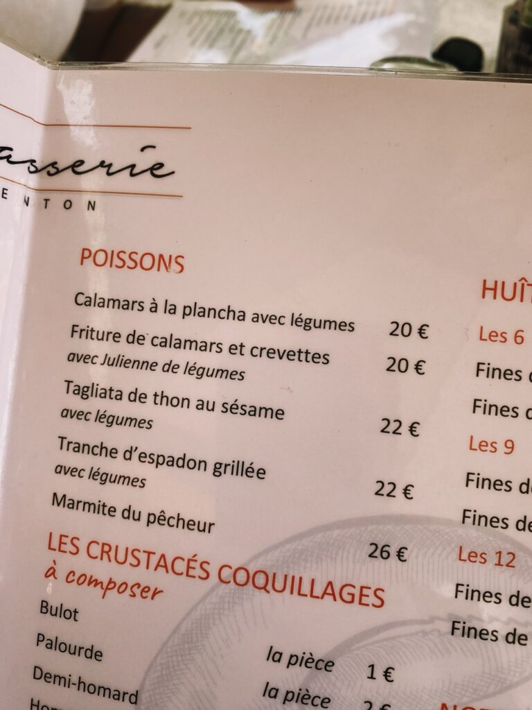 French Riviera restaurants