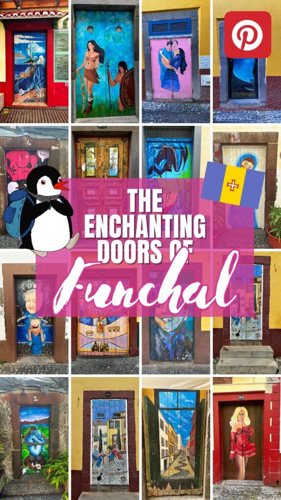 The Enchanting Doors of Funchal in Madeira – follow Lifeguin on Pinterest