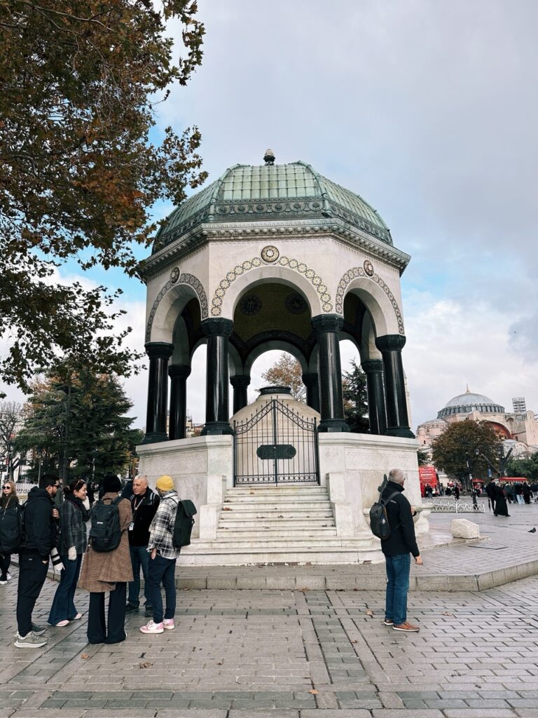 German fountain Istanbul