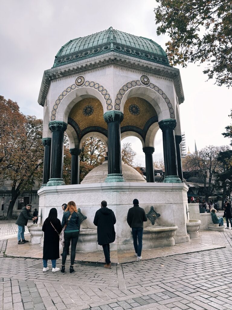 German fountain Istanbul