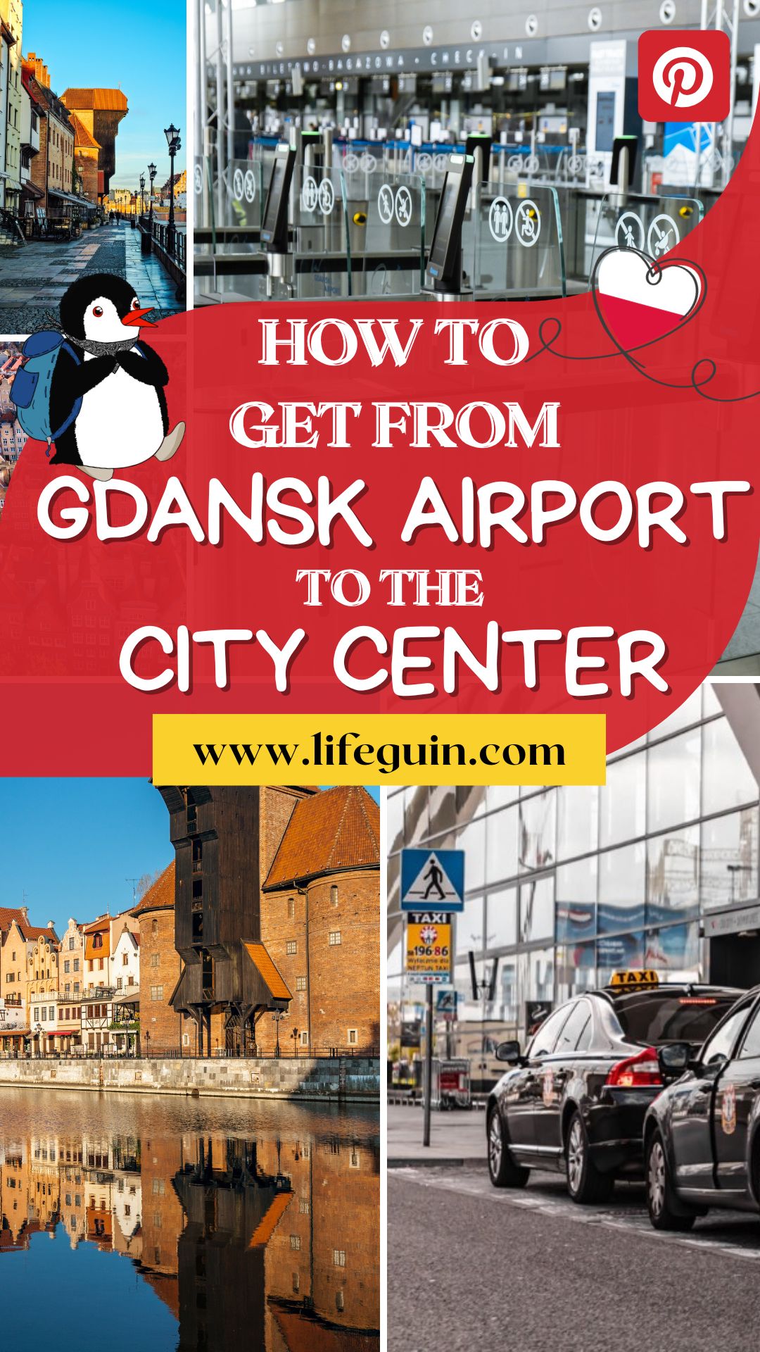 Getting from gdansk Airport to City Center