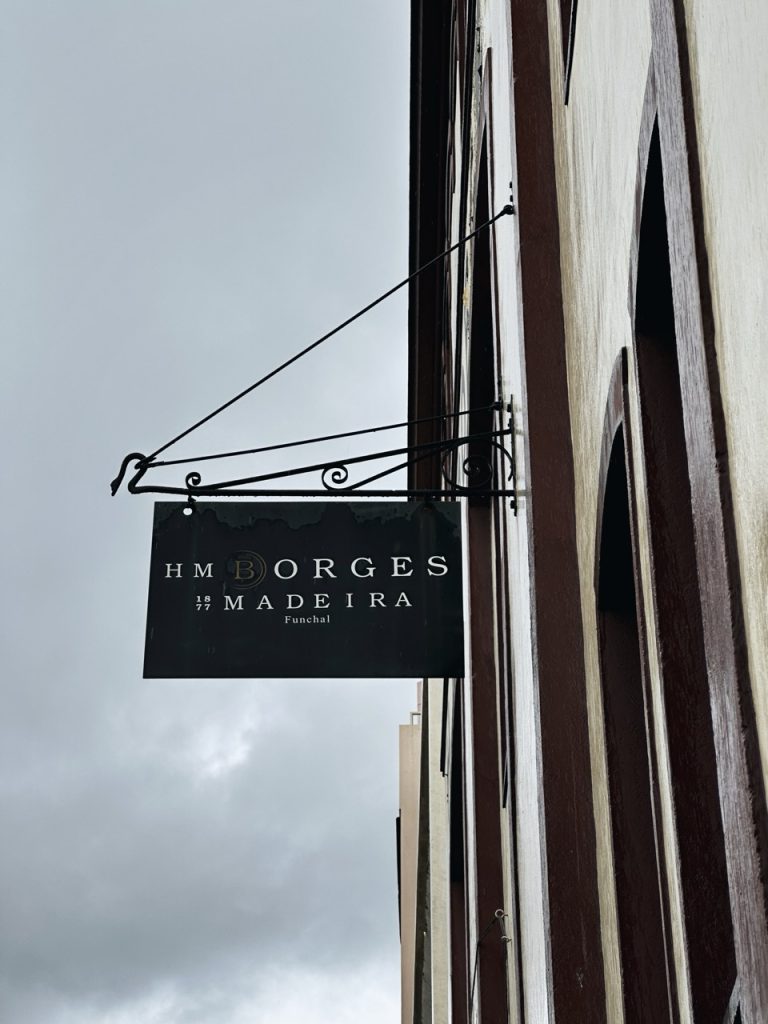 Hm borges Madeira wine