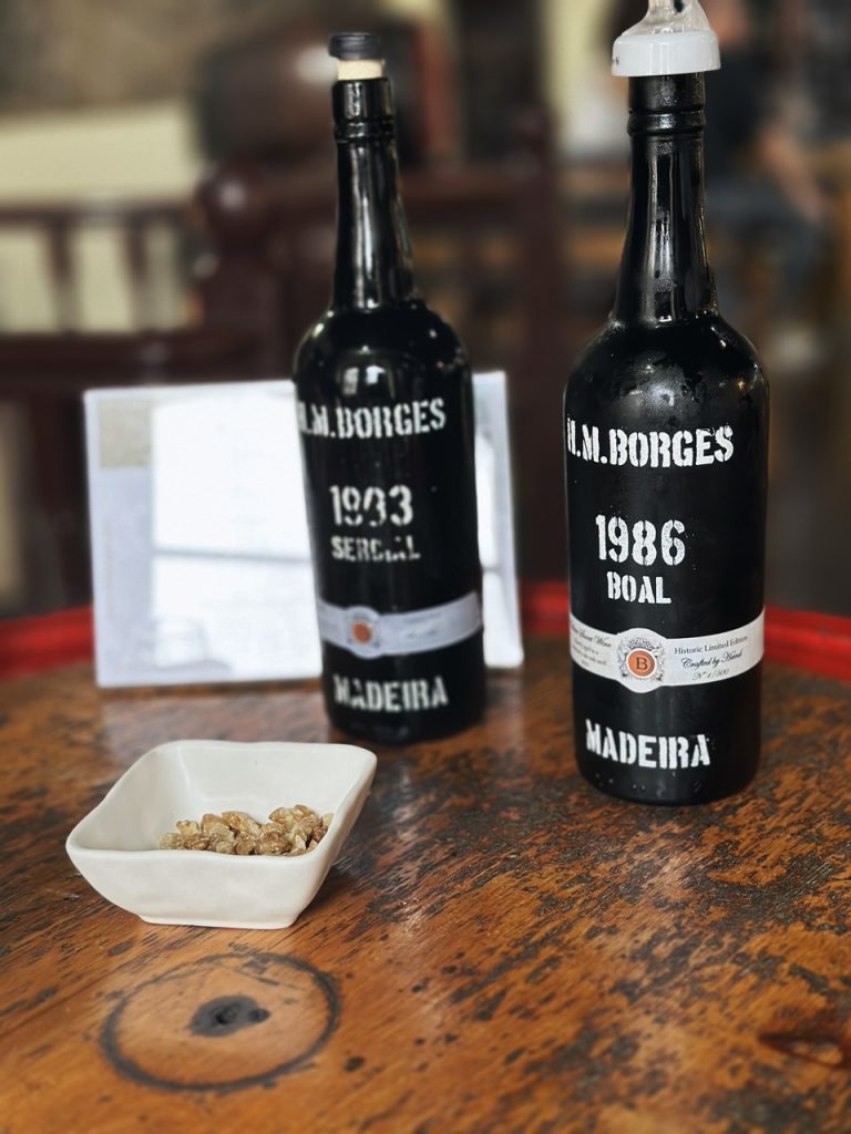 Hm borges Madeira wine