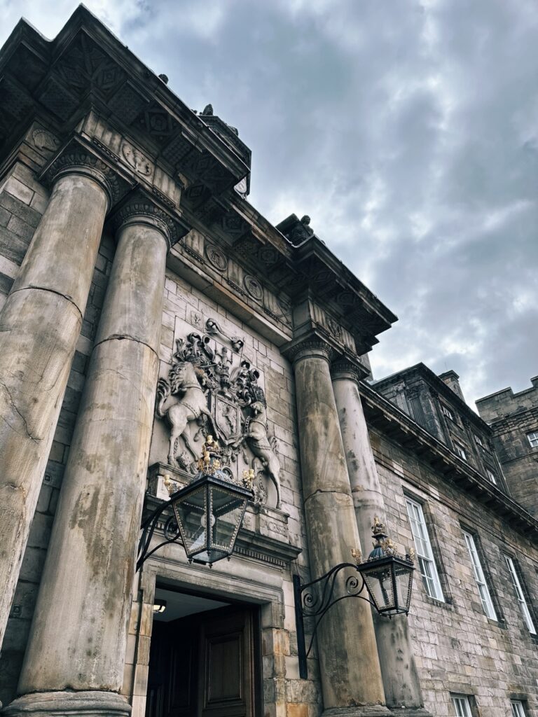 Holyrood Palace Edinburgh Scotland