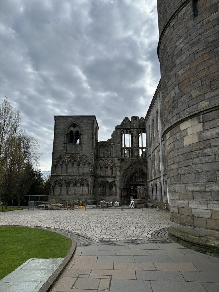 Holyrood Palace Edinburgh Scotland