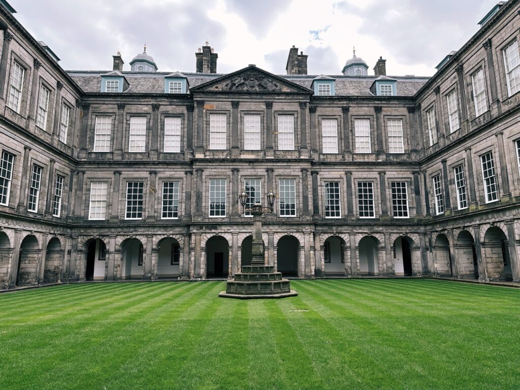 Holyrood Palace Edinburgh Scotland