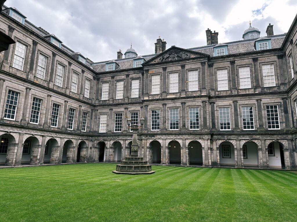 Holyrood Palace Edinburgh Scotland