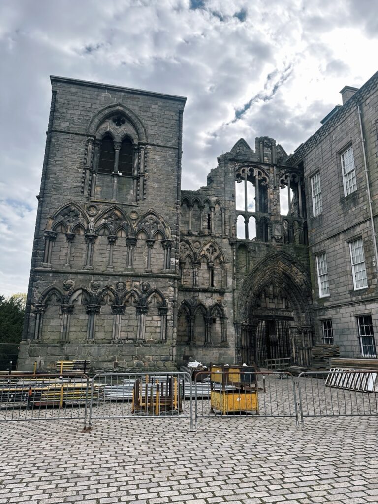 Holyrood Palace Edinburgh Scotland