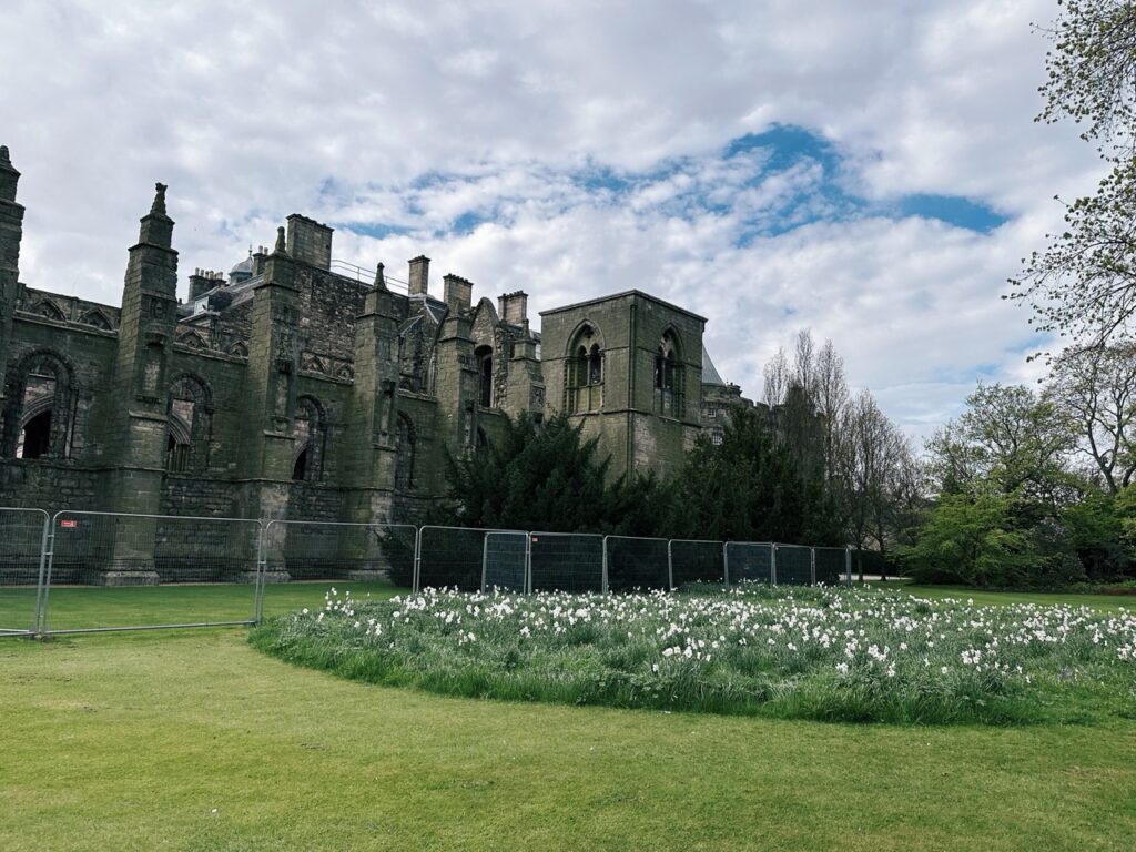 Holyrood Palace Edinburgh Scotland