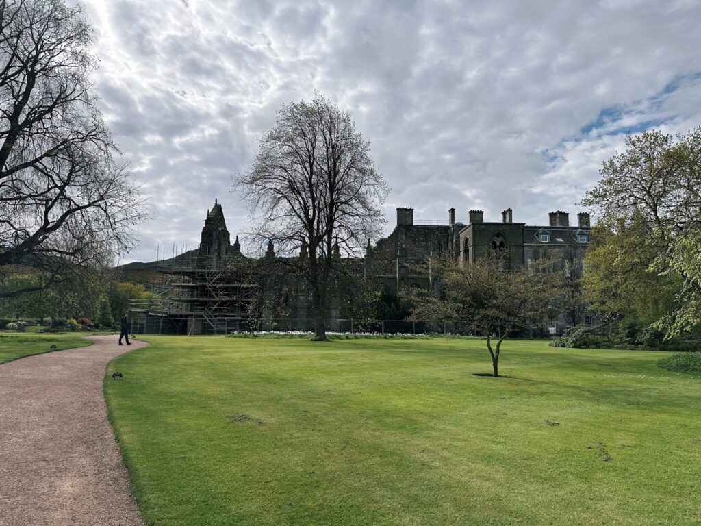 Holyrood Palace Edinburgh Scotland
