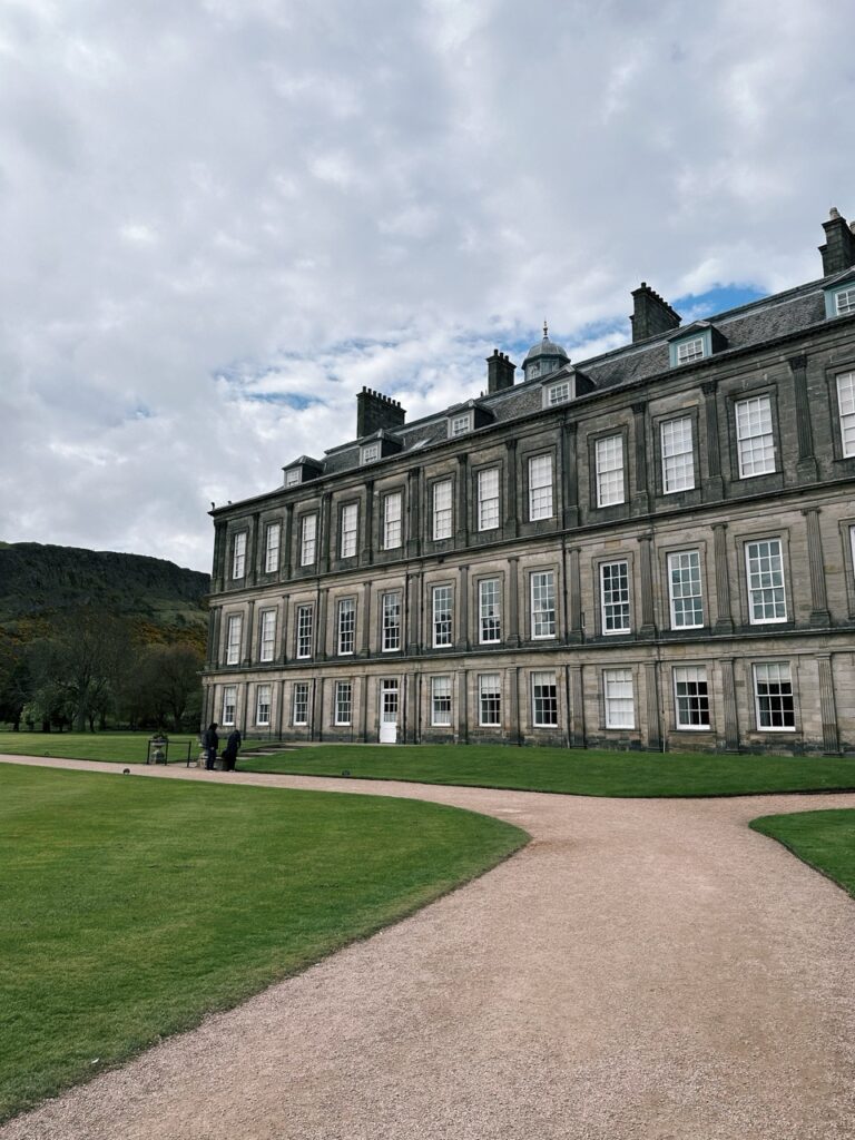 Holyrood Palace Edinburgh Scotland