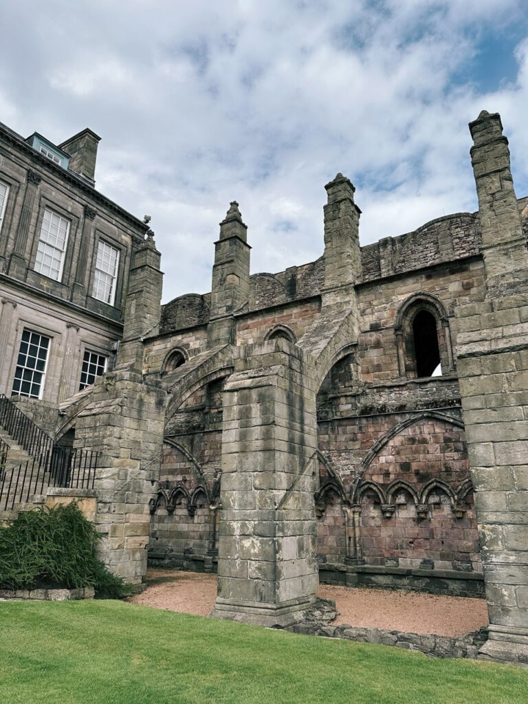 Holyrood Palace Edinburgh Scotland