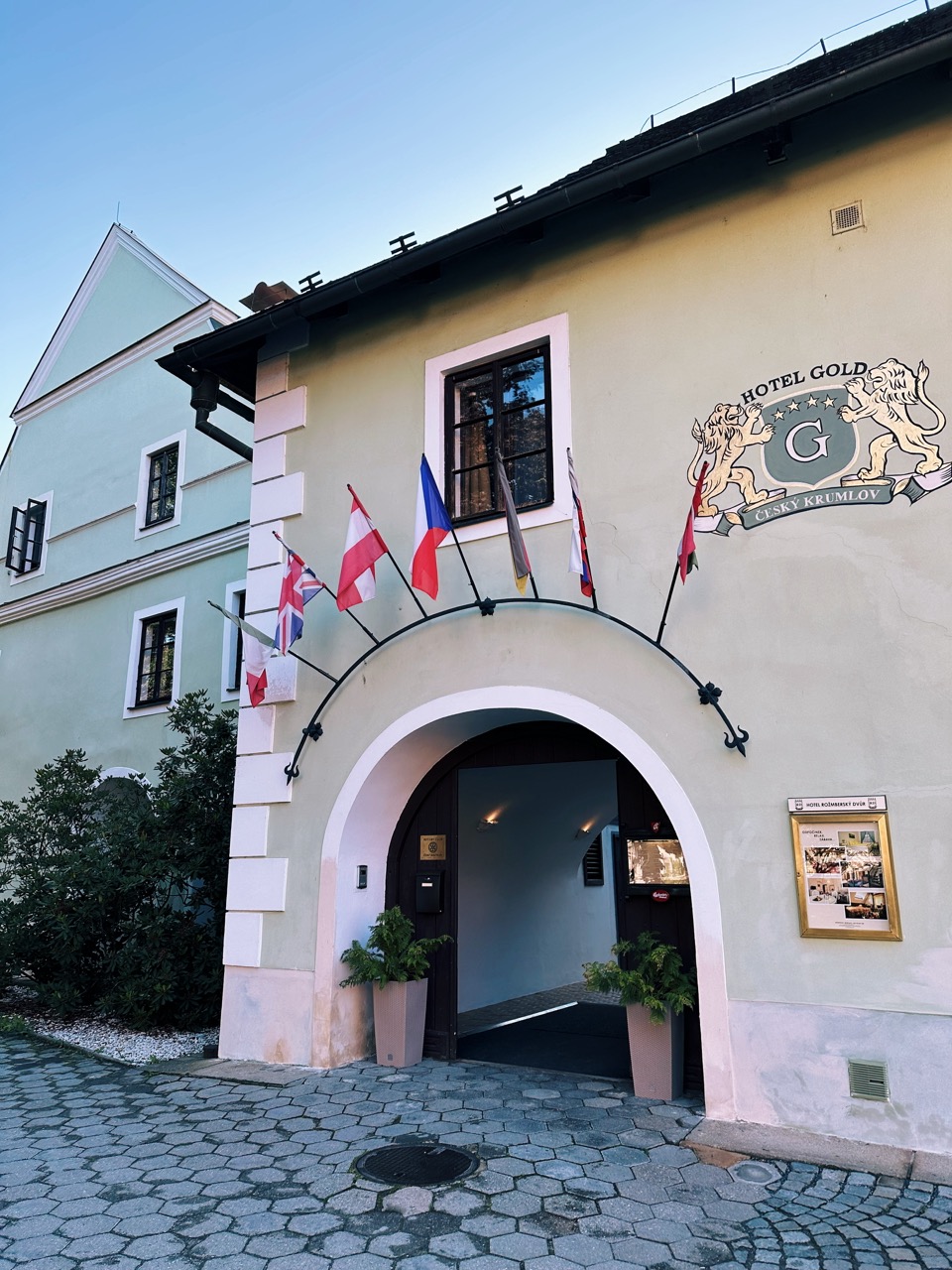 Hotel cesky Krumlov czechia