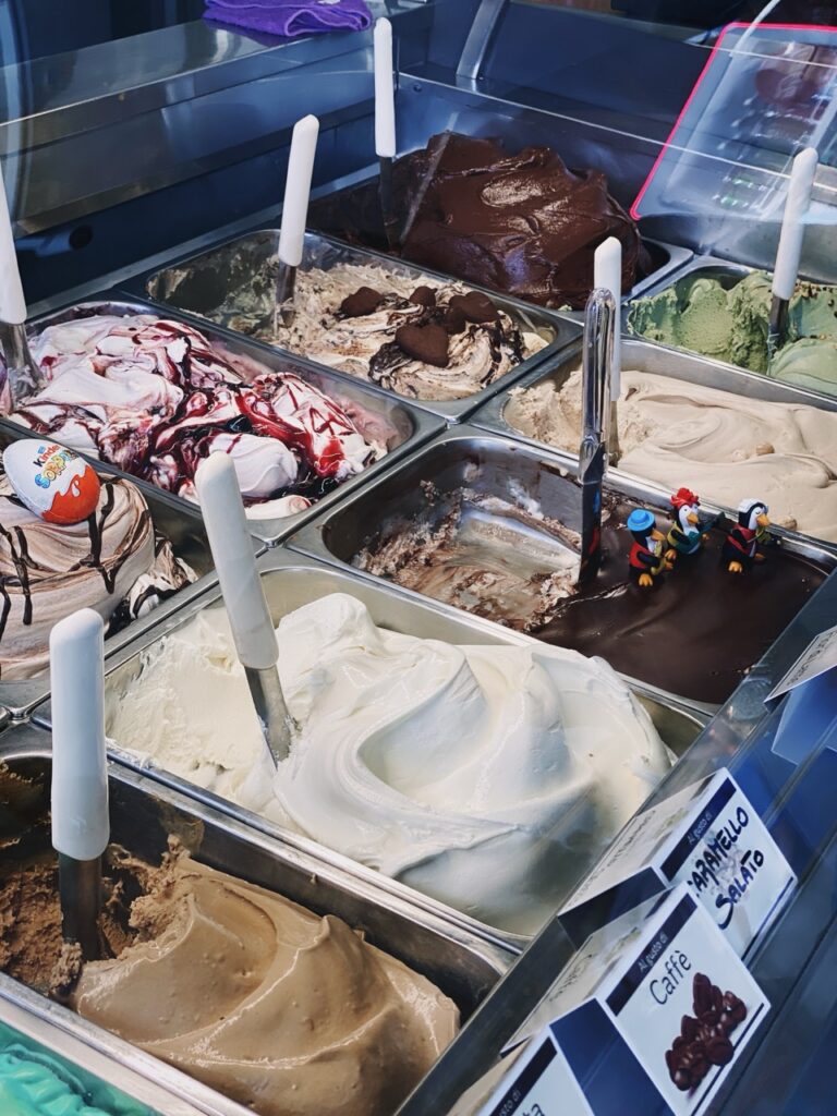 Ice cream vertimigio italy