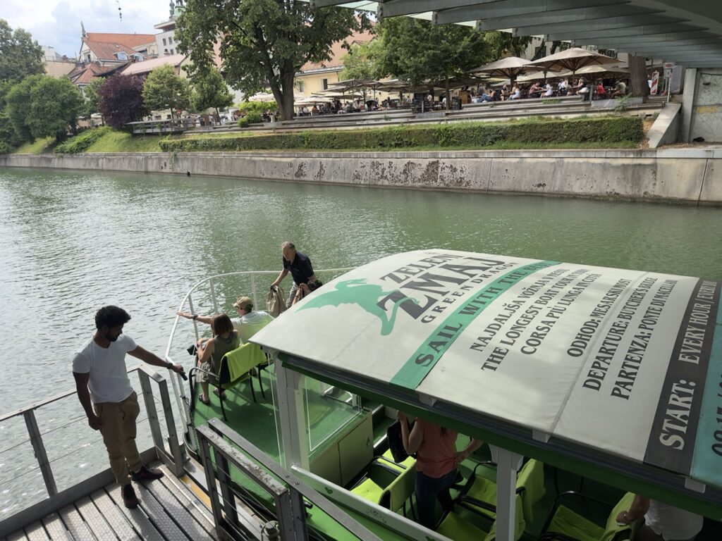 Ljubljana boat ride slovenia Marshes
