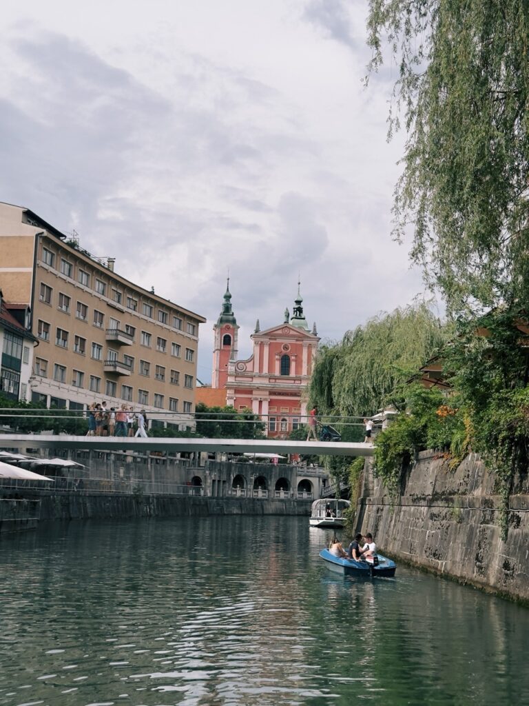 Ljubljana boat ride slovenia Marshes