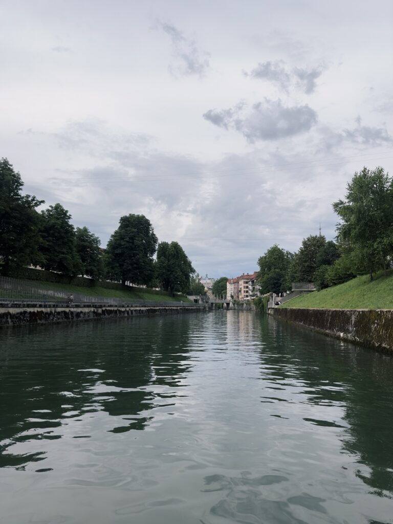 Ljubljana boat ride slovenia Marshes