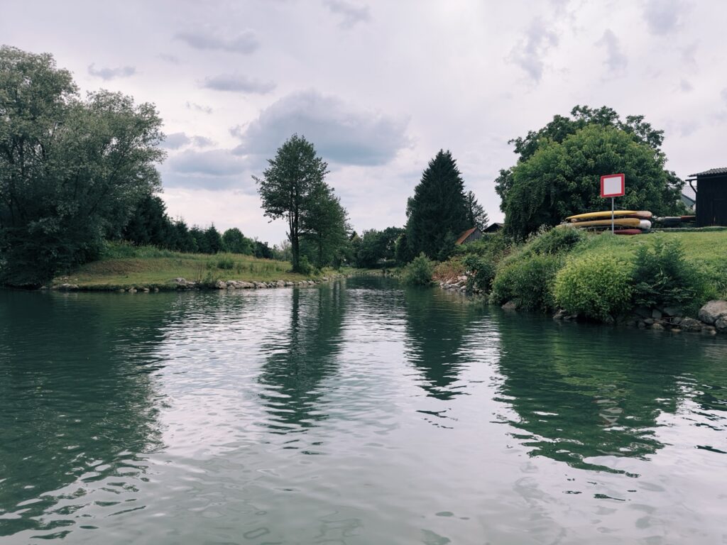 Ljubljana boat ride slovenia Marshes