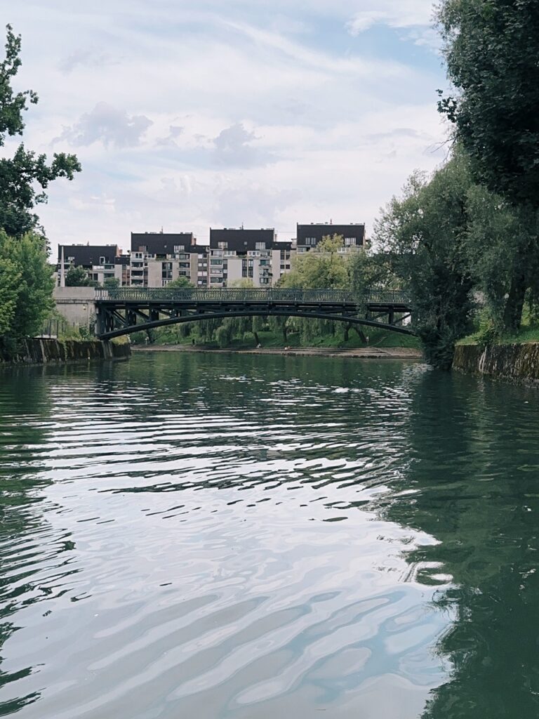 Ljubljana boat ride slovenia Marshes