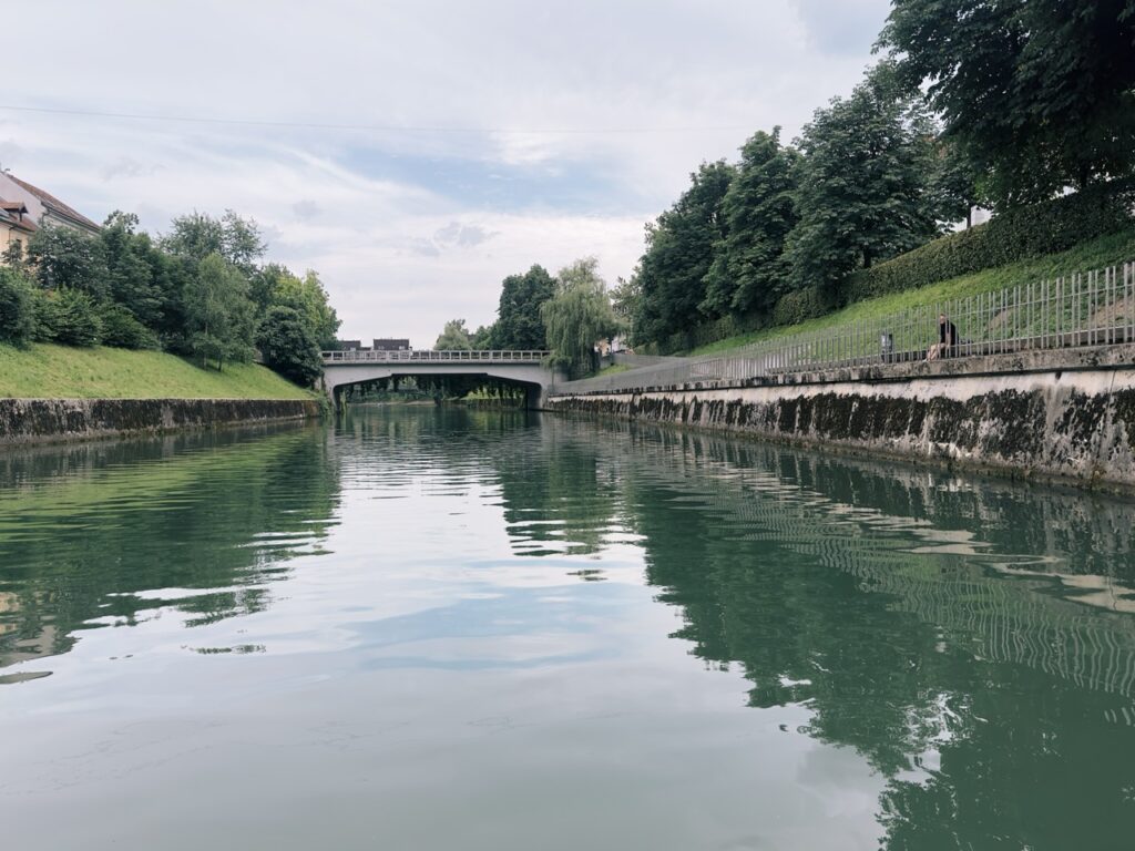Ljubljana boat ride slovenia Marshes