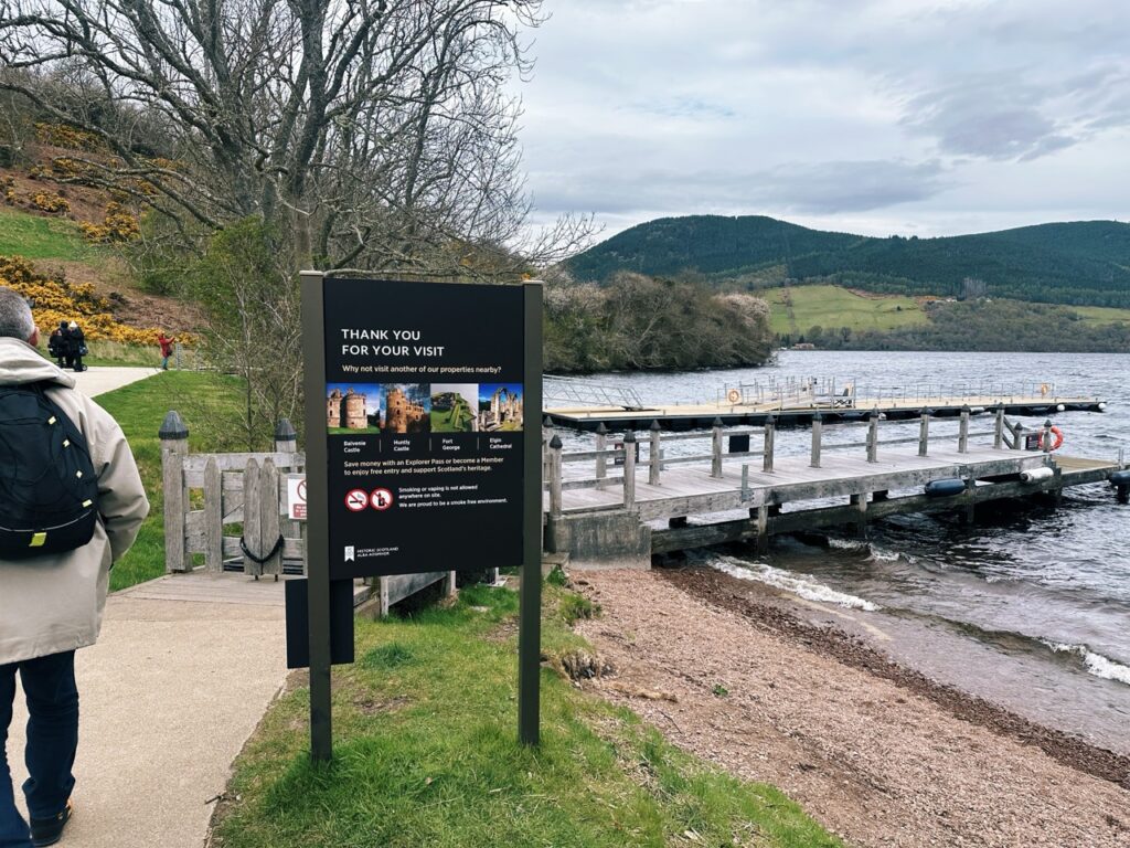 Loch Ness scotland Penguin stone