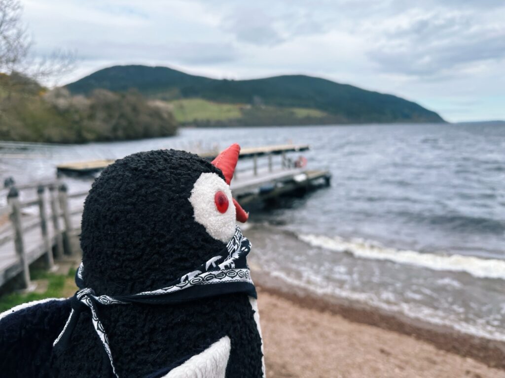 Loch Ness scotland Penguin stone