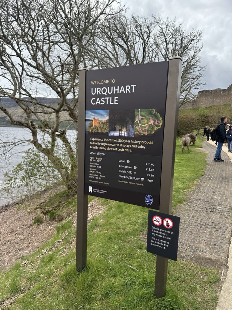 Loch Ness scotland Penguin stone