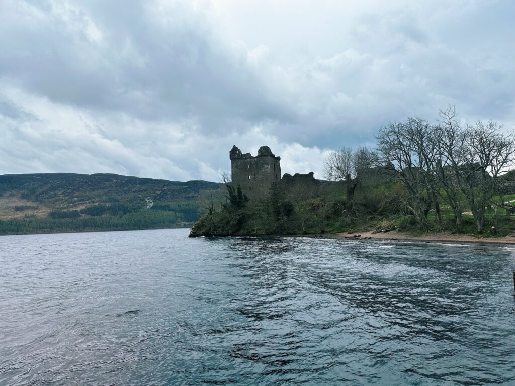 Loch ness Scotland penguin stone