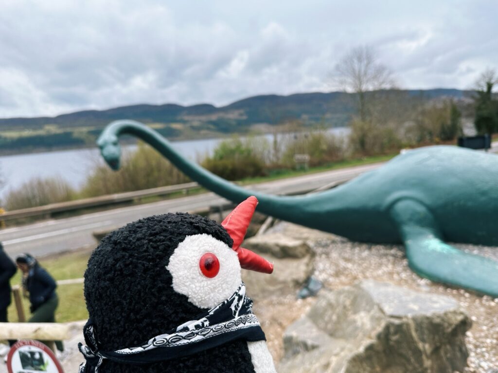 Loch Ness scotland Penguin stone