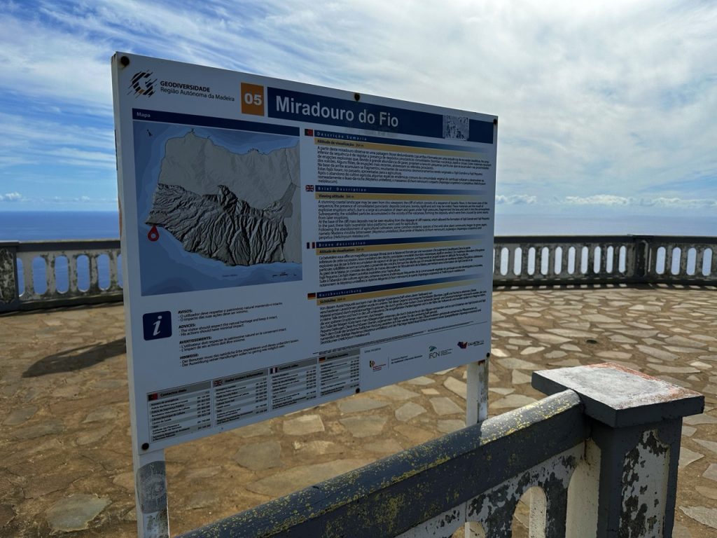 Madeira miradouro fio lrge