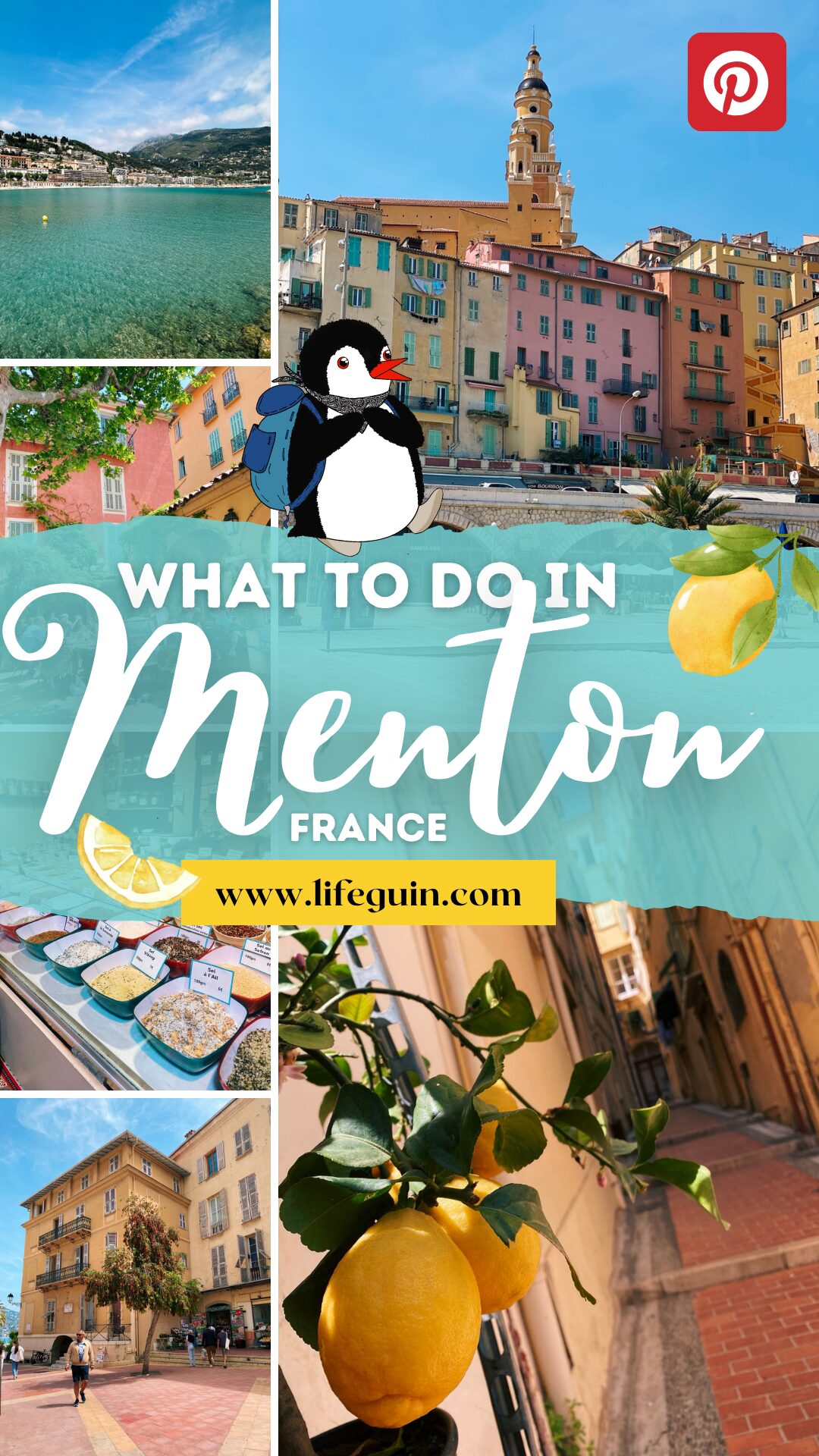 What to Do in Menton, France: Ultimate Travel Guide – follow Lifeguin on Pinterest