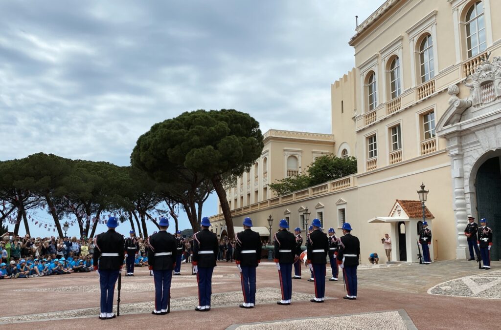 Monaco Changing of gueards