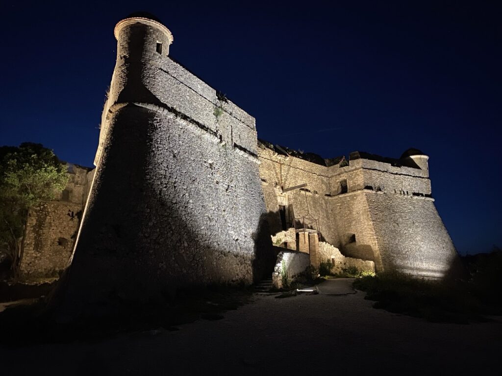 Mont Boron night view