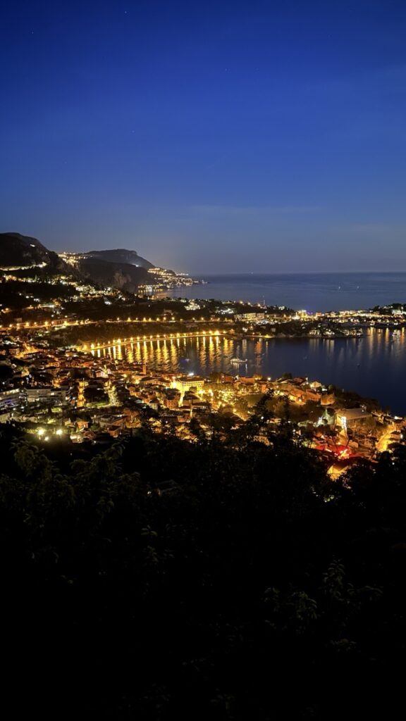 Mont Boron night view