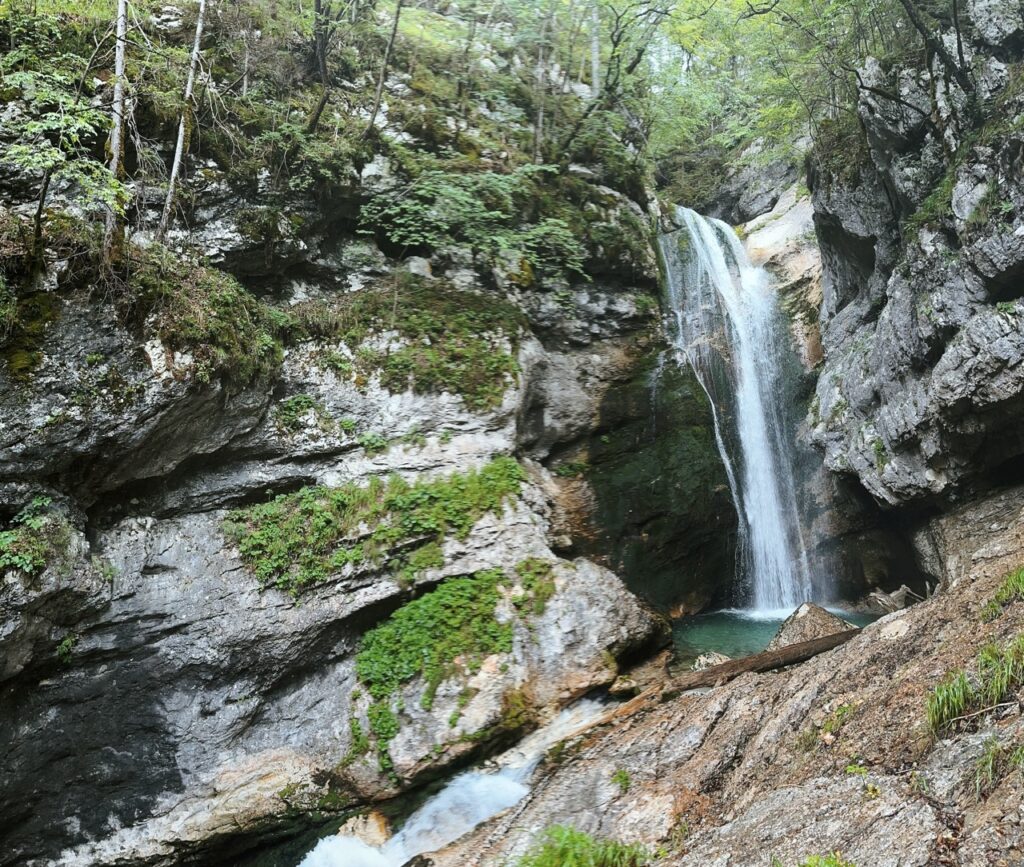 Mostnice Waterfall hike