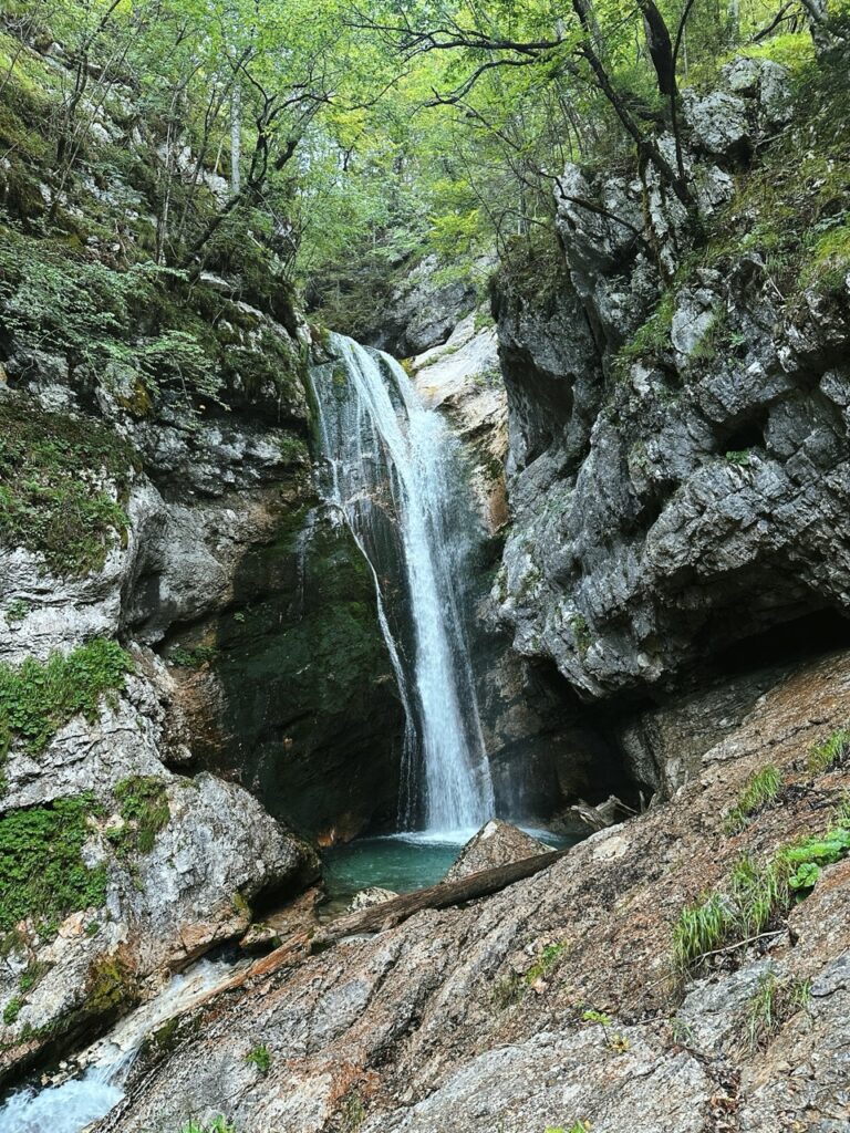 Mostnice Waterfall hike