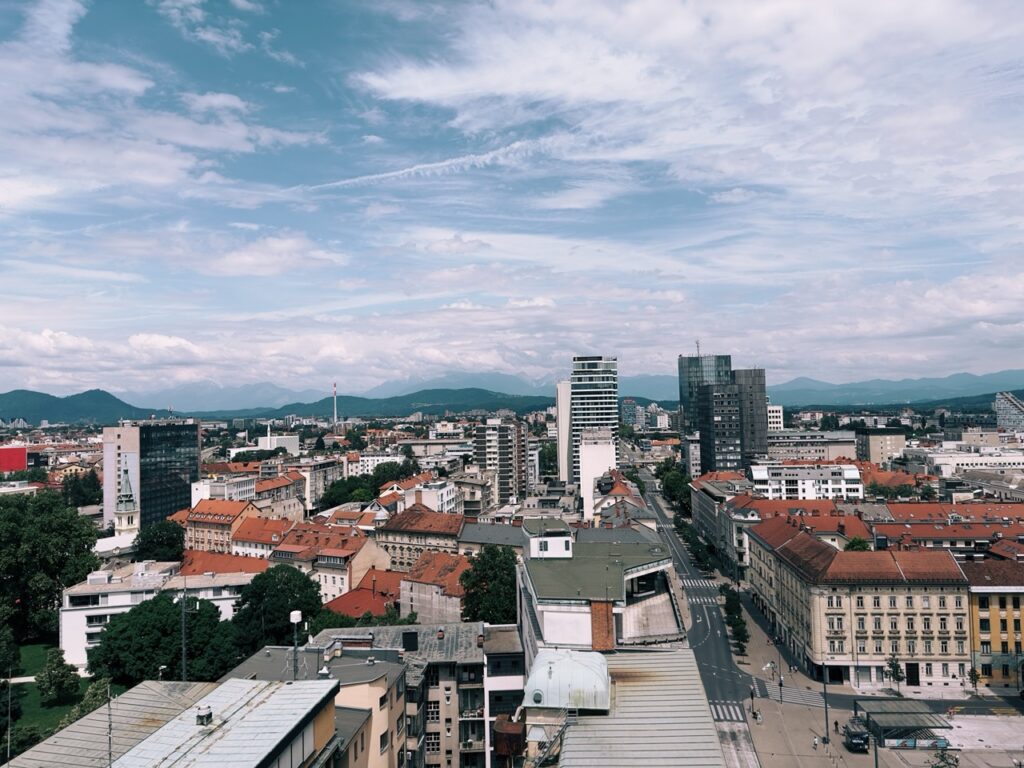 Nebotivnik skyscraper ljubljana slovenia