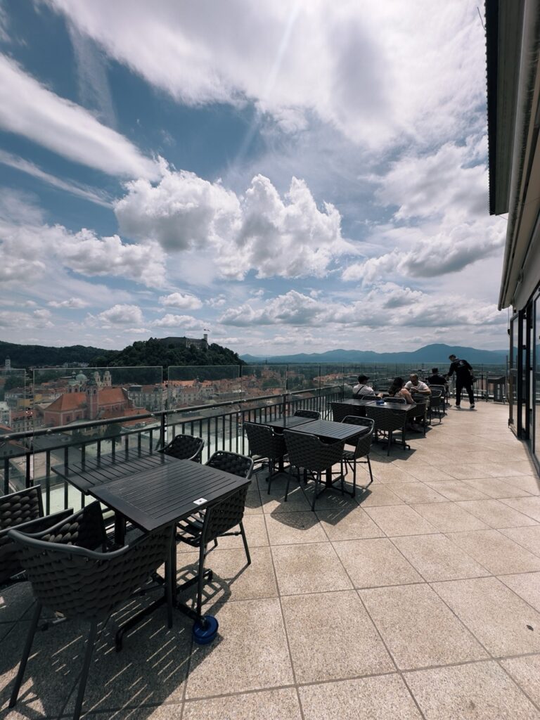 Nebotivnik skyscraper ljubljana slovenia