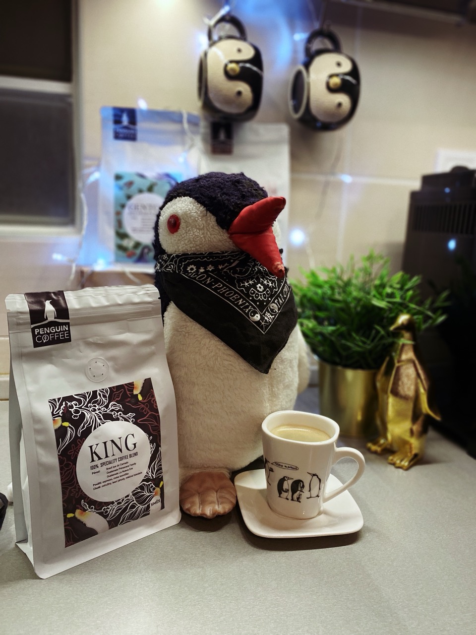 Penguin coffee