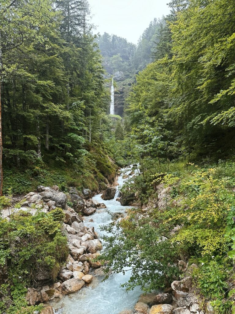 Pericnik Waterfall slovenia