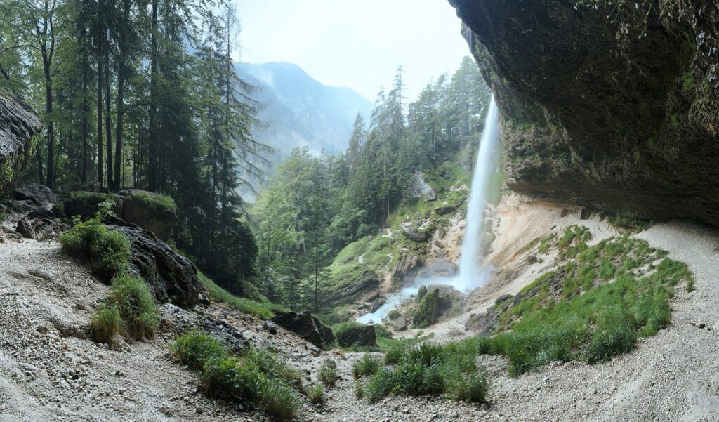 Pericnik Waterfall slovenia