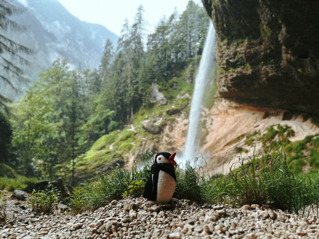 Pericnik Waterfall slovenia