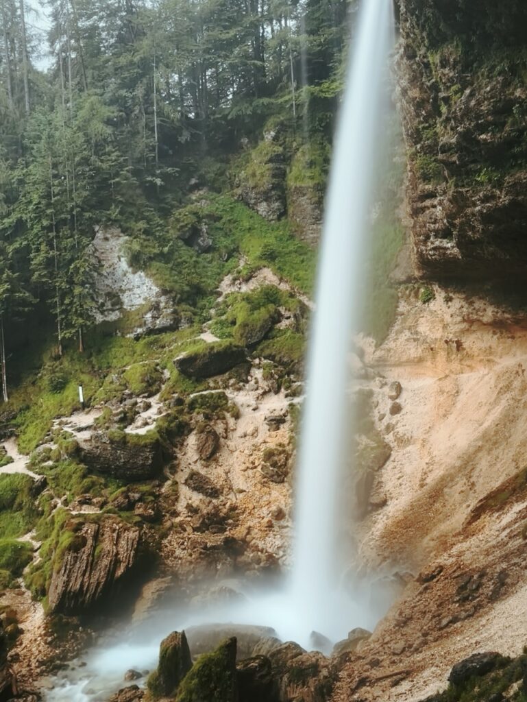Pericnik Waterfall slovenia