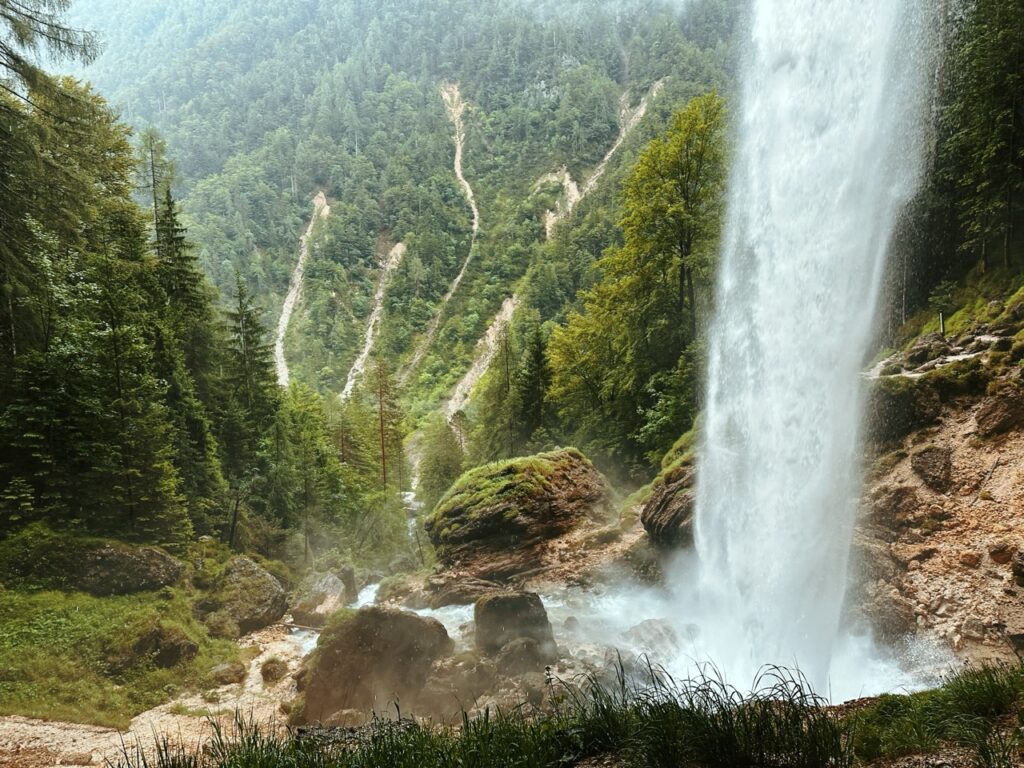 Pericnik Waterfall slovenia
