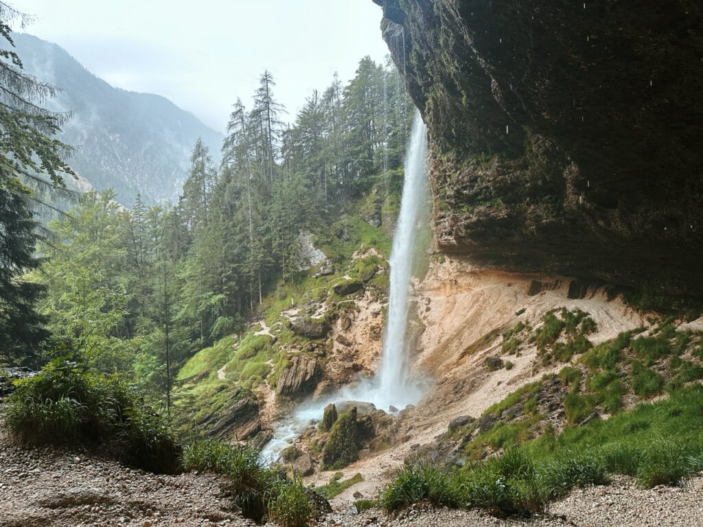 Pericnik Waterfall slovenia